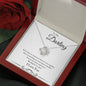 To My Darling - Happily Ever After - Love Knot Necklace