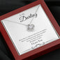 To My Darling - Happily Ever After - Love Knot Necklace